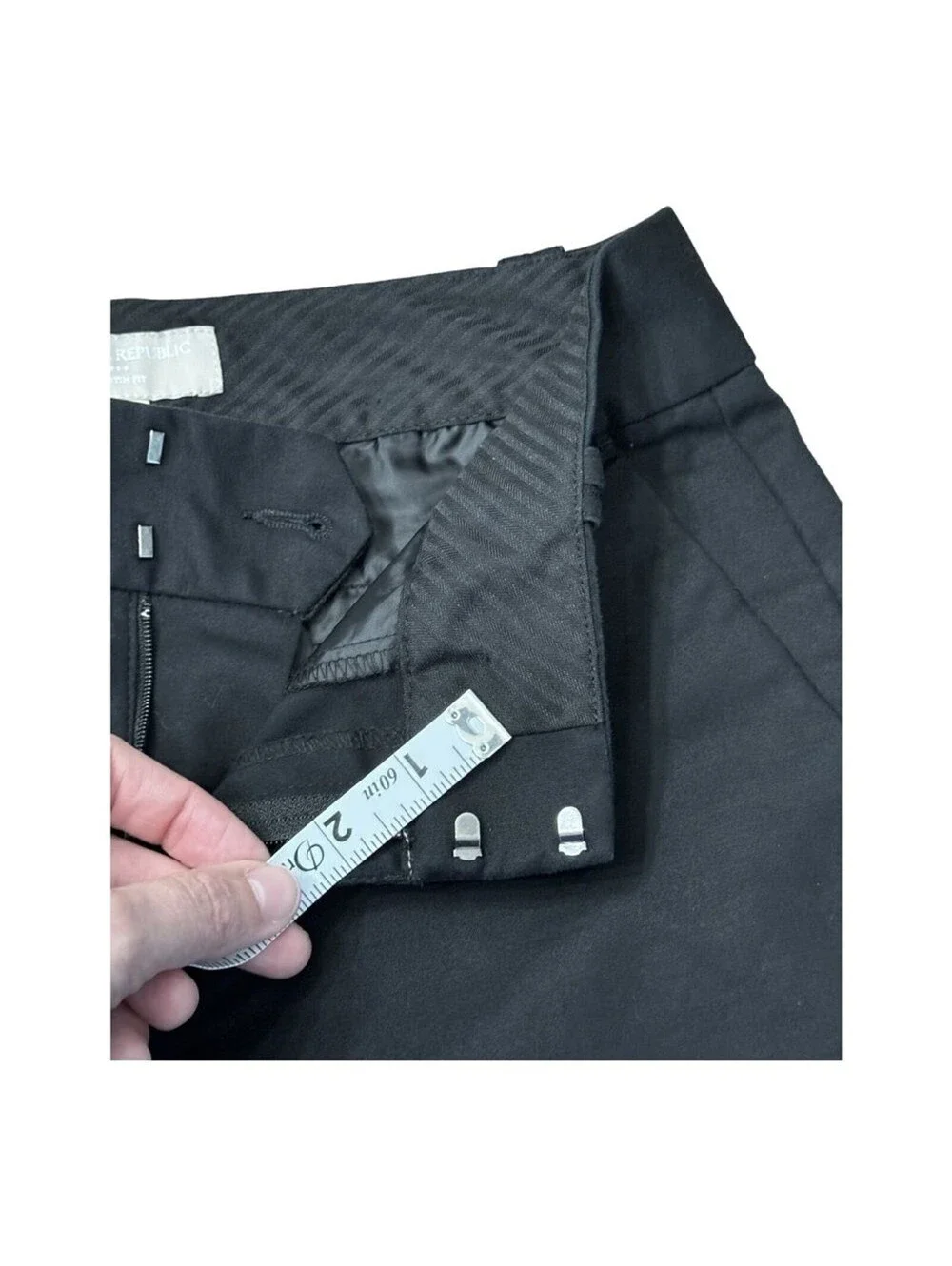 Banana Republic Factory Martin Fit Black Dress Pant Stretch Business Women’s 2S